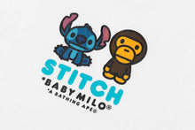 【BAPE X DISNEY】 STITCH AND BABY MILO TEE