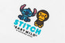 【BAPE X DISNEY】 STITCH AND BABY MILO TEE