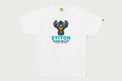 【BAPE X DISNEY】 STITCH BABY MILO TEE