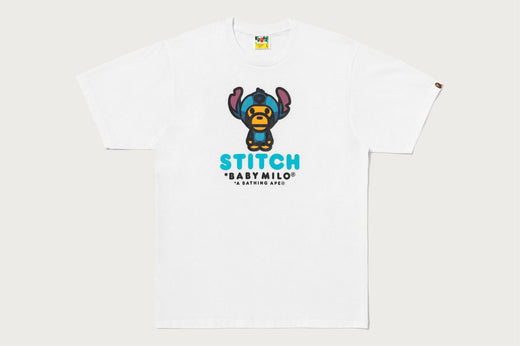 【BAPE X DISNEY】 STITCH BABY MILO TEE