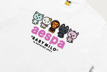 【 BAPE X AESPA 】BABY MILO TEE