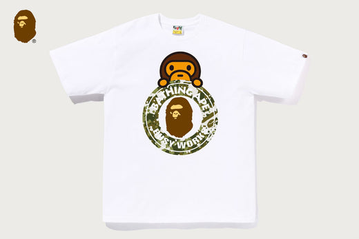 SPLASH CAMO MILO ON BUSY WORKS TEE