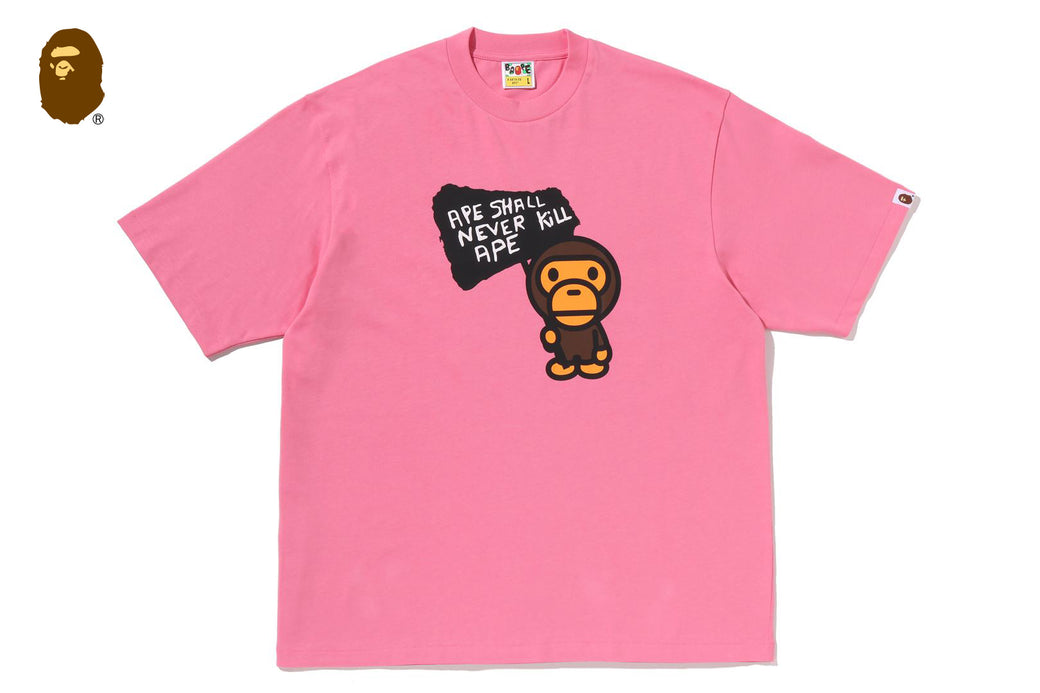 BABY MILO GRAPHIC RELAXED FIT TEE | bape.com