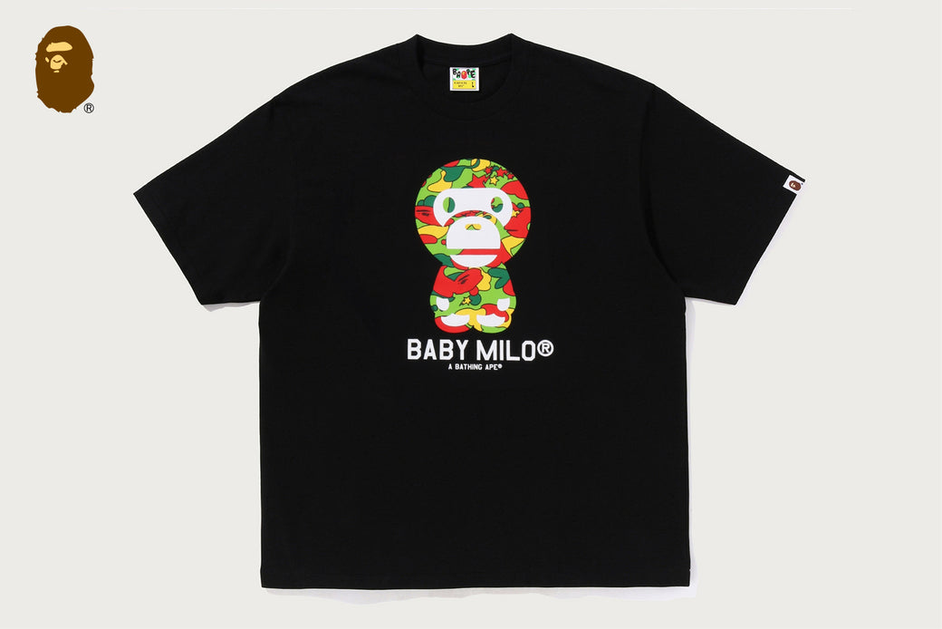 STA CAMO BABY MILO RELAXED FIT TEE | bape.com