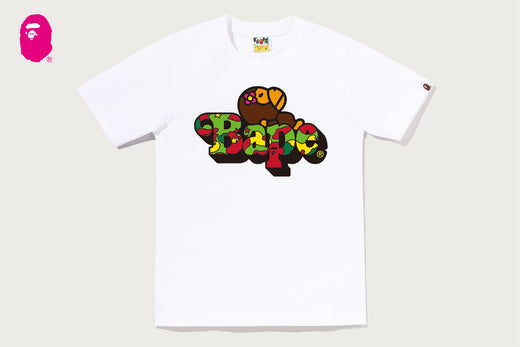 STA CAMO LISA ON BAPE TEE