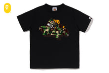 ABC CAMO SHARK MILO ON BAPE TEE