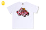 ABC CAMO SHARK MILO ON BAPE TEE