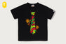 STA CAMO MILO NECK TIE TEE