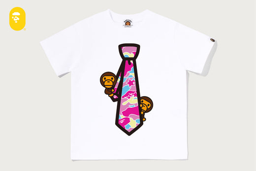 STA CAMO MILO NECK TIE TEE