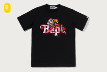 ABC CAMO SHARK MILO ON BAPE TEE