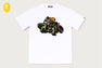 ABC CAMO SHARK MILO ON BAPE TEE