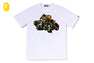 ABC CAMO SHARK MILO ON BAPE TEE