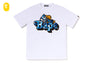 ABC CAMO SHARK MILO ON BAPE TEE