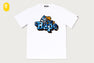 ABC CAMO SHARK MILO ON BAPE TEE