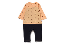 BABY MILO MONOGRAM FACE FRIENDS ROMPERS