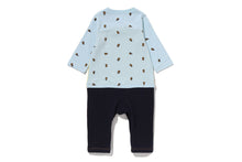 BABY MILO MONOGRAM FACE FRIENDS ROMPERS