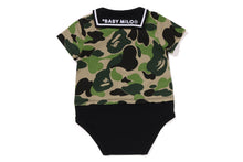 ABC CAMO BABY MILO SAILOR COLLAR LAYERED BODYSUIT