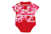 ABC CAMO BABY MILO SAILOR COLLAR LAYERED BODYSUIT