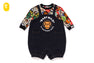 BAPE MILO ASSORTED SALOPETTE LAYERED ROMPERS