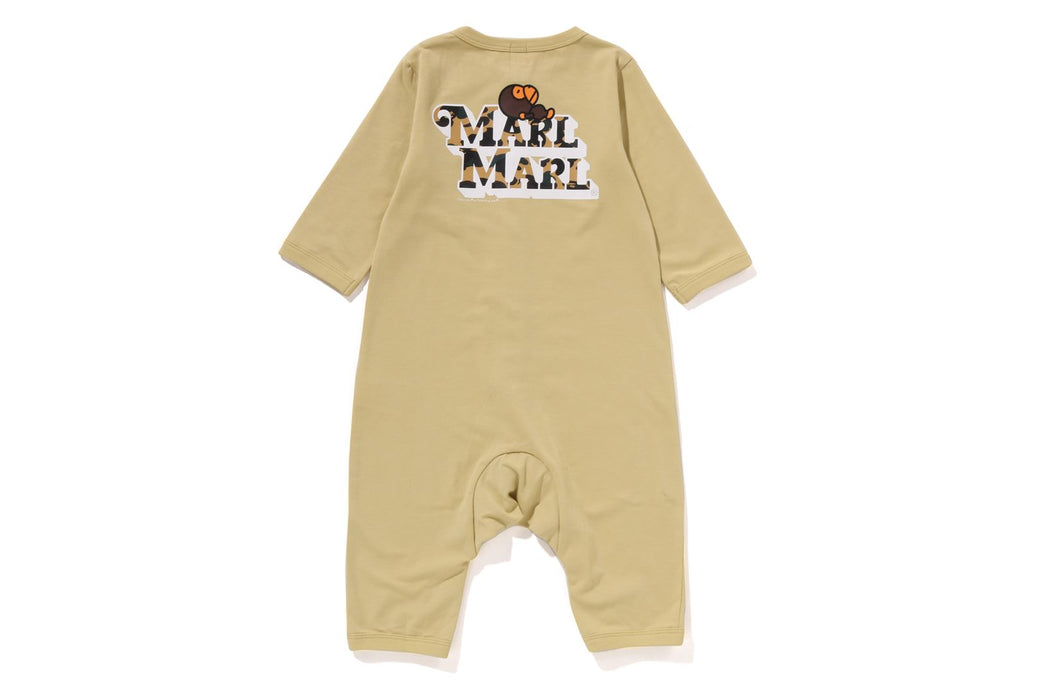 BAPE X MARLMARL 】1ST CAMO BABY MILO ROMPERS | bape.com