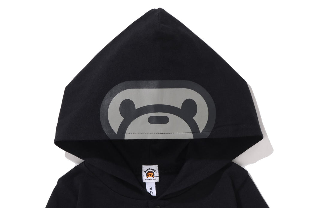 BABY MILO HOODIE ROMPERS | bape.com