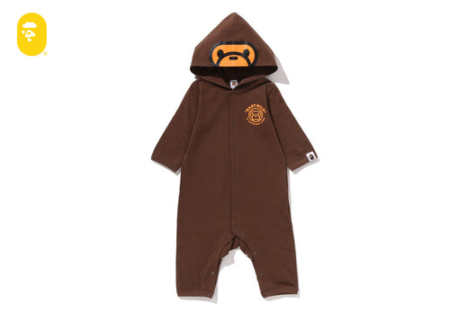 BABY MILO HOODIE ROMPERS | bape.com
