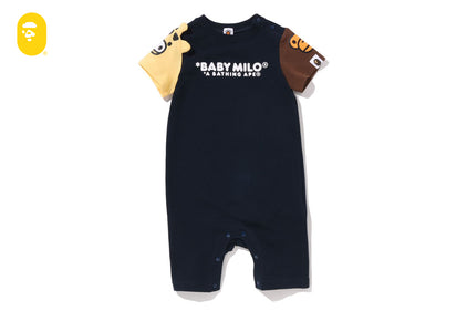 MILO FRIENDS SLEEVES ROMPERS