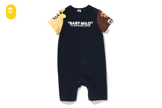MILO FRIENDS SLEEVES ROMPERS