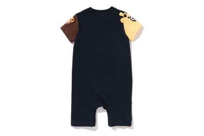 MILO FRIENDS SLEEVES ROMPERS