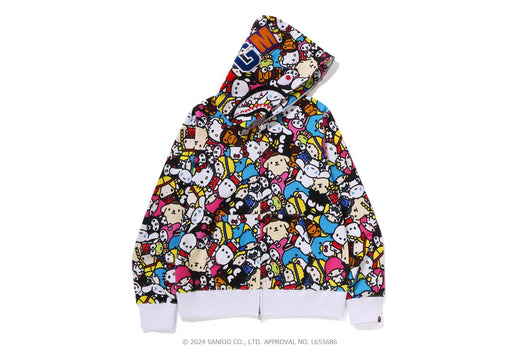 【 BABY MILO X SANRIO CHARACTERS 】SHARK FULL ZIP HOODIE