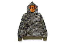 【 BAPE X JOSHUA VIDES 】MILO FACE FULL ZIP HOODIE