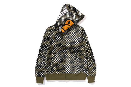 【 BAPE X JOSHUA VIDES 】MILO FACE FULL ZIP HOODIE