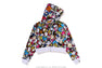 【 BABY MILO X SANRIO CHARACTERS 】CROPPED SHARK FULL ZIP HOODIE