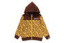 BANANA MILO KNIT JACQUARD ZIP HOODIE