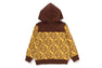 BANANA MILO KNIT JACQUARD ZIP HOODIE