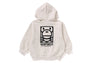 SQUARE MILO RELAXED FIT ZIP HOODIE