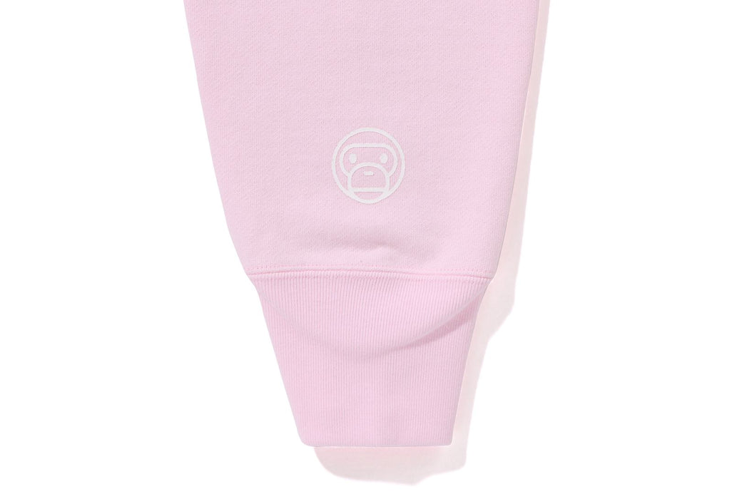 00s BABY MILO ピンク スウェットフーディ　L MILO SHARK FULL ZIP DOUBLE HOODIE | bape.com