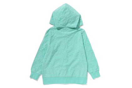 ALL BABY MILO PILE ZIP HOODIE