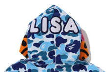ABC CAMO BABY LISA CROPPED FULL ZIP HOODIE