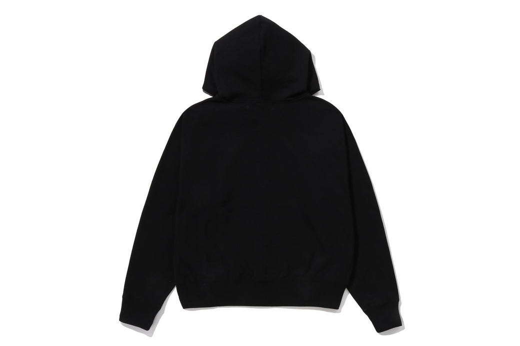 CYSTAL STONE COLLEGE BABY LISA OVERSIZED ZIP HOODIE | bape.com