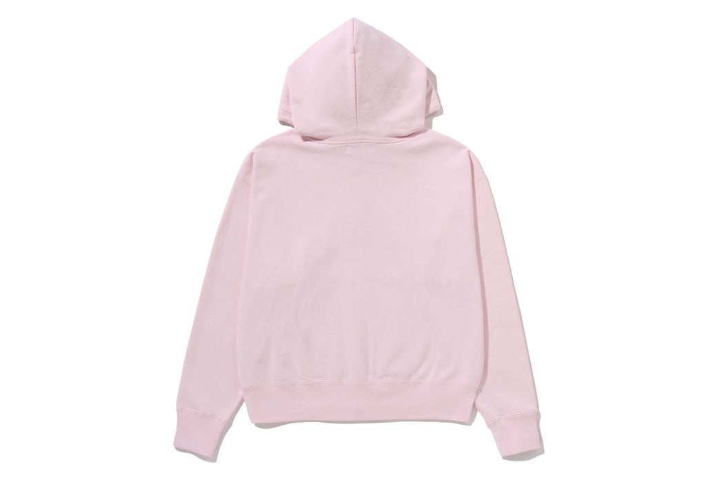CYSTAL STONE COLLEGE BABY LISA OVERSIZED ZIP HOODIE | bape.com