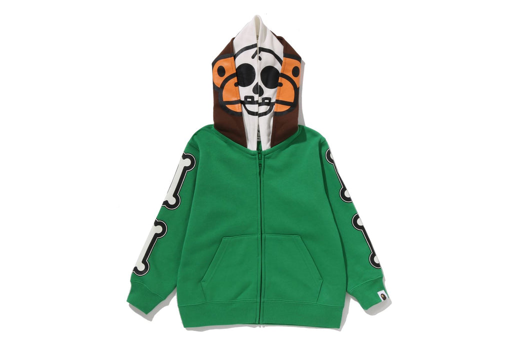 BABY MILO スタジャン 黒/白 BABY MILO スタジャン 黒/白 スカジャン 白黒