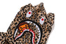 WILD LEOPARD PATTERN MILO SHARK FULL ZIP HOODIE