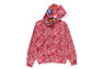 WILD LEOPARD PATTERN MILO SHARK FULL ZIP HOODIE