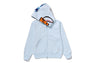 MILO SHARK FULL ZIP DOUBLE HOODIE