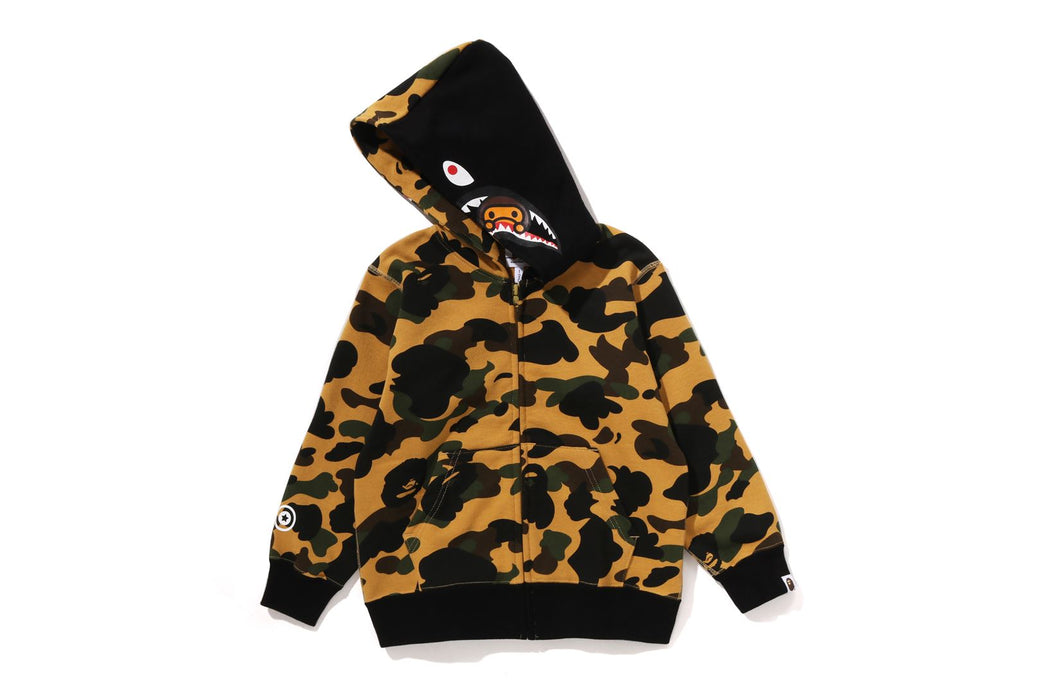 1ST CAMO MILO SHARK ZIP HOODIE | bape.com