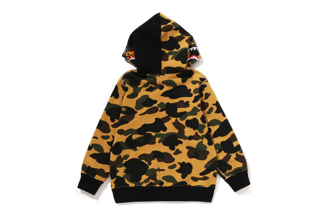 1ST CAMO MILO SHARK ZIP HOODIE | bape.com