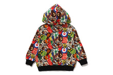 BAPE MILO ASSORTED RELAXED FIT ZIP HOODIE
