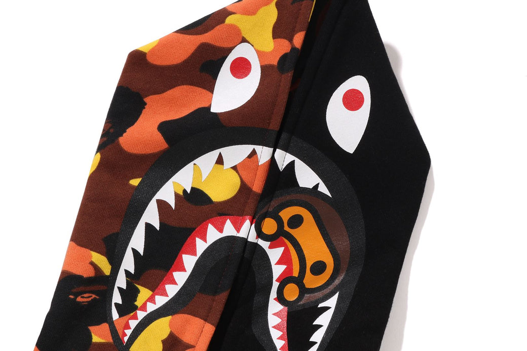 1ST CAMO MILO SHARK ZIP HOODIE | bape.com