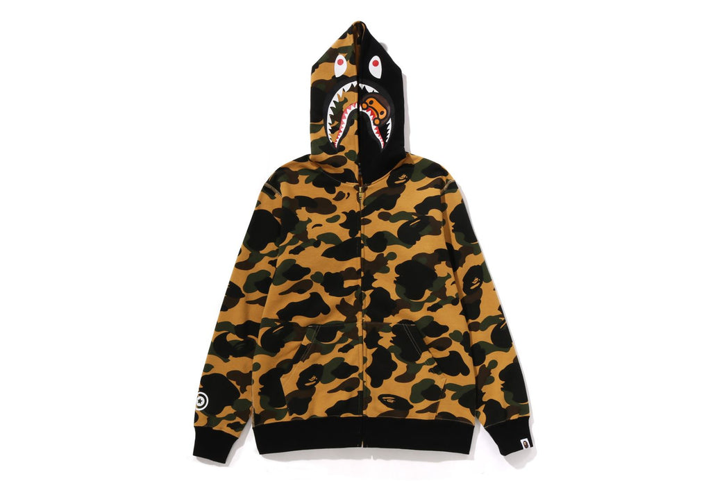 1ST CAMO MILO SHARK ZIP HOODIE | bape.com